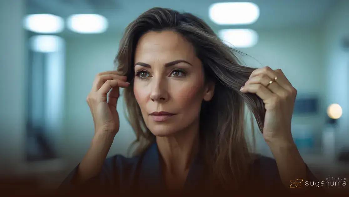 Queda de cabelo difusa em mulheres: diagnóstico e tratamento integrativo