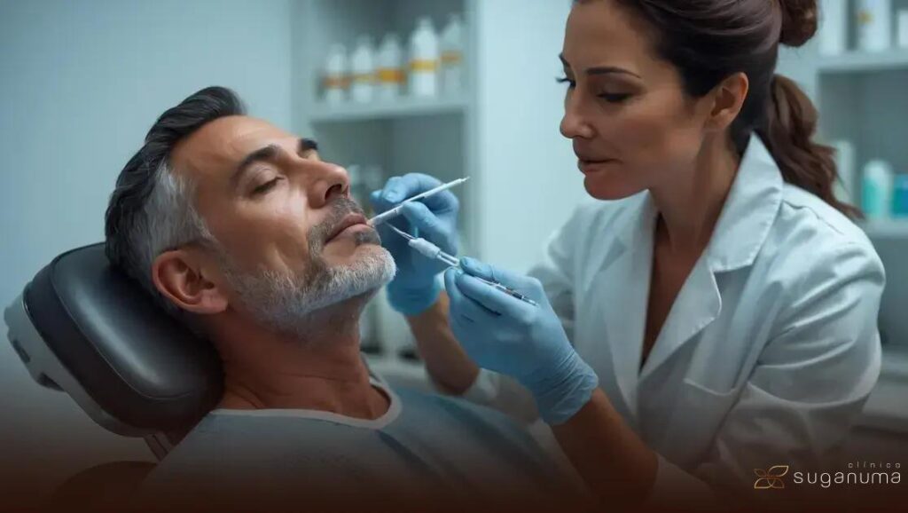 Preenchimento Labial Masculino: Técnicas Discretas e Resultado Natural